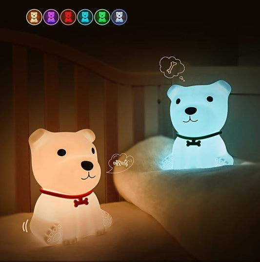 Kids' Room Sensor LED Dog Night Light