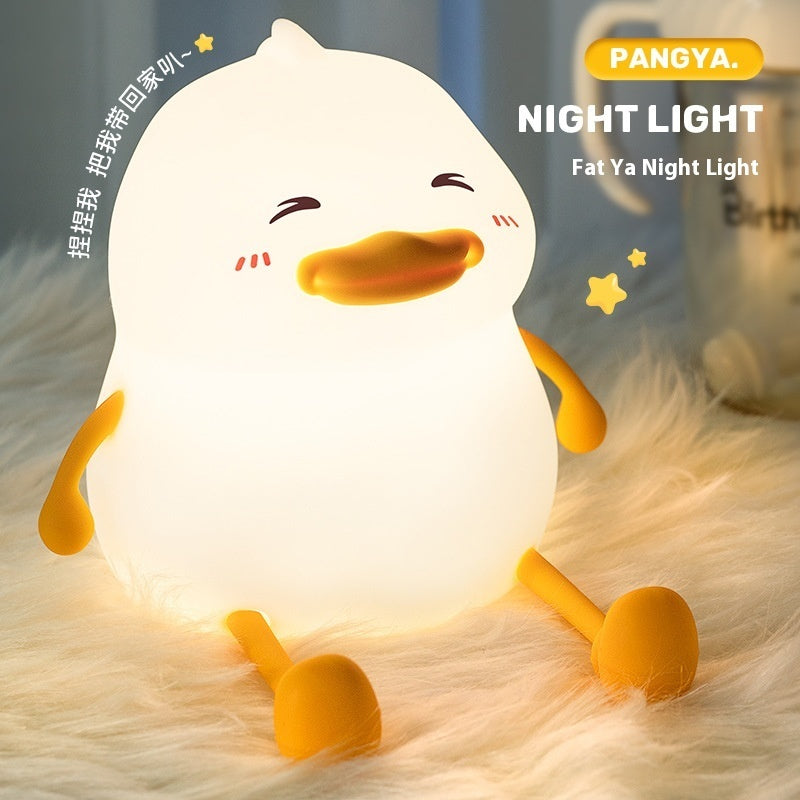 Chubby Night Light - Silicone Pat Lamp